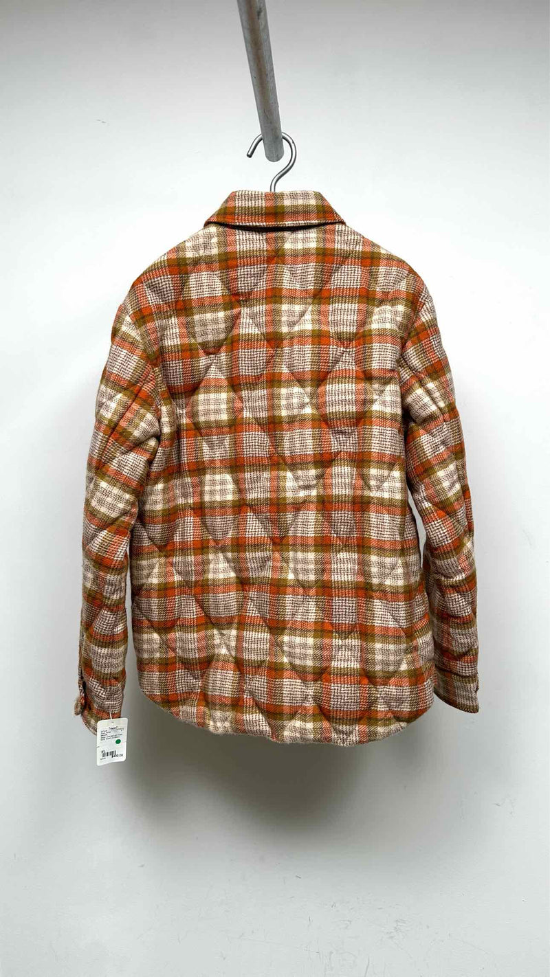 Moncler Down-lining Check Shirt Jacket