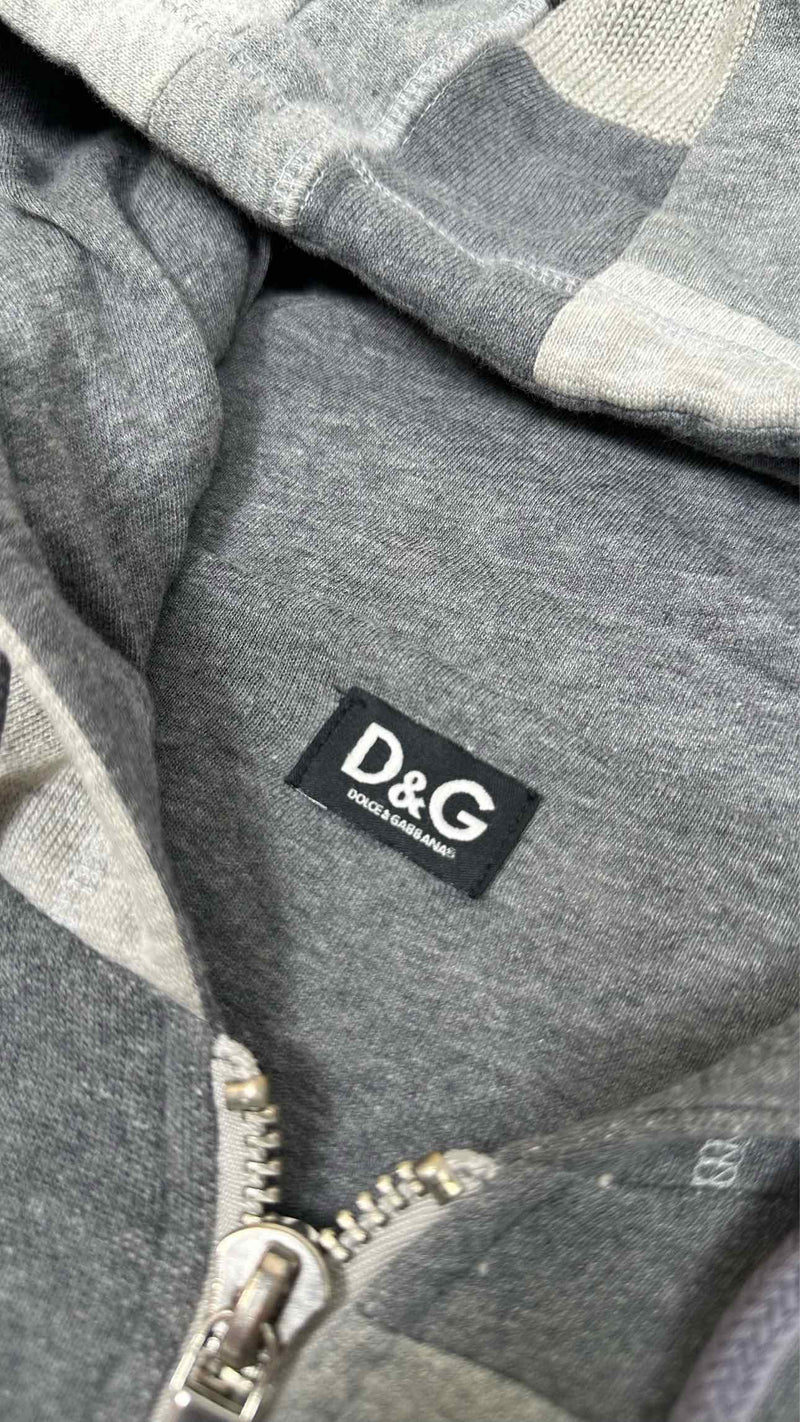 D&G Patch-work Zip-up Hoodie