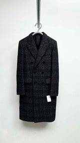 CELINE Prince of Wales Check Classic Coat