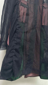 Comme Des Garcons Homme Plus Double-breast Nylon Tulle Coat