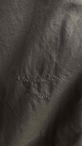 Rick Owens Leather Bomber Jacket