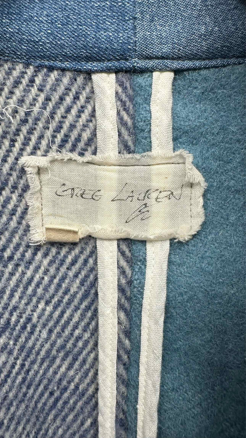 Greg Lauren Reconstructed Docking Cardigan