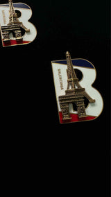 Balenciaga Paris "B" Earrings