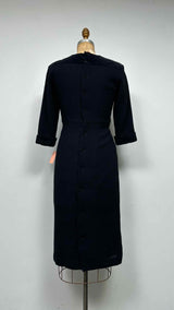 Comme Des Garcons Comme Des Garcons H/S Velvet-shoulder-hybrid Dress