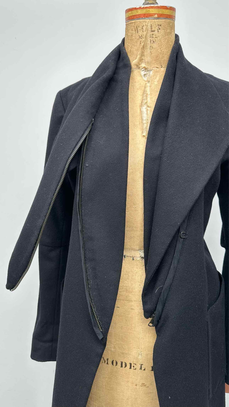 Ann Demeulemeester Detachable Zip Coat