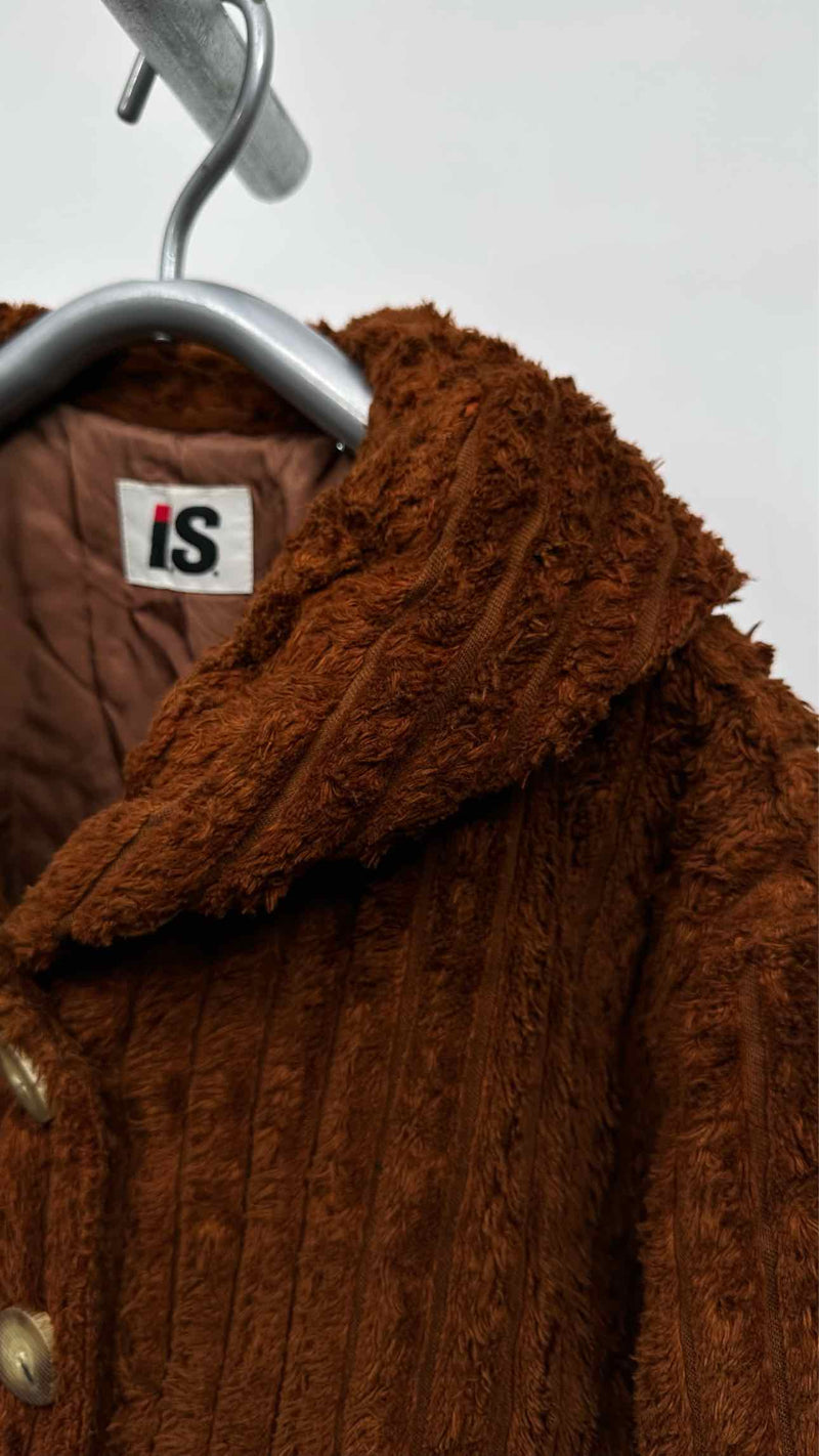 Issey Sport Big-collar Fazzy Corduroy Jacket