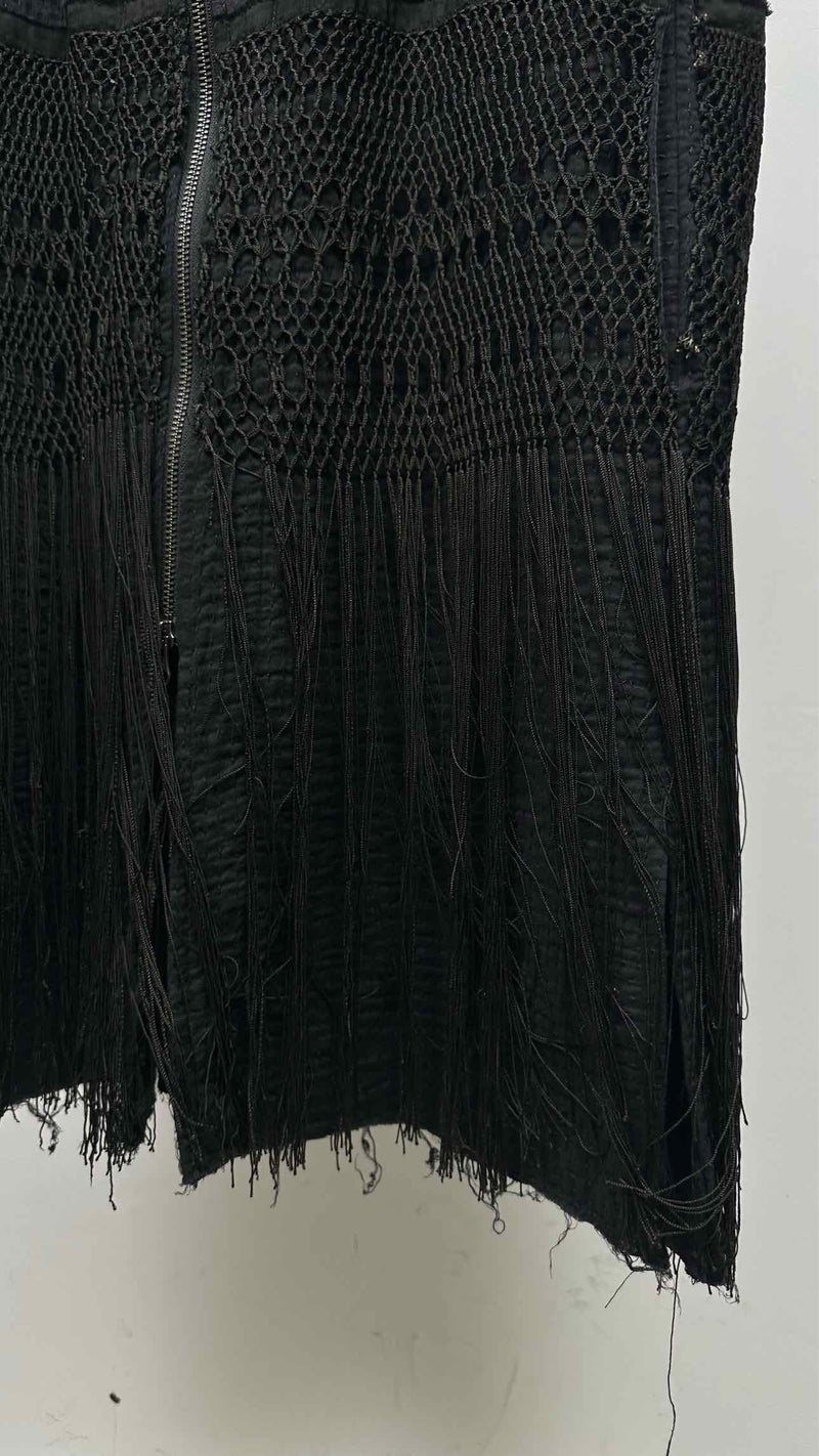 By Walid Embroidered Fringe Gilet