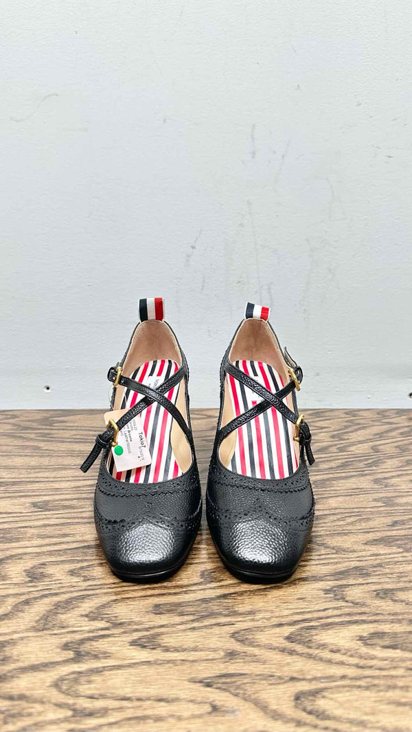 Thom Browne Wingtip Heel Sandals