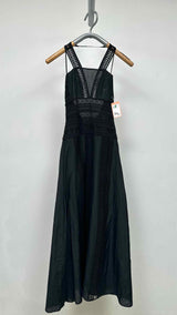 Thakoon V-front Halter-neck Maxi Dress