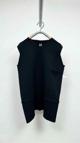 Rick Owens Oversized Knitted Long Vest