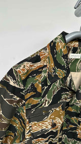 Dries Van Noten Patchwork Camo Shirt Jacket