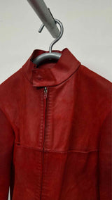 MA+ Leather Biker Jacket