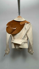 Comme Des Garcons Raw-Hem Cowboy Jacket