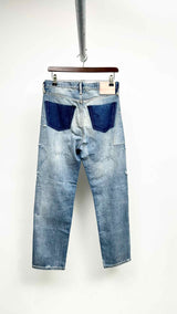 Acne Studios Distressed Patchwork Jeans