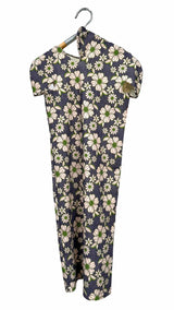 Comme Des Garçons N/S High-neck Floral Cut Out Dress