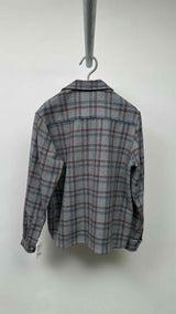 Bode Centennial Plaid Wool Shirt