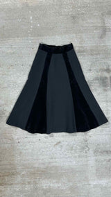 Alexander Wang Velvet Paneled Skirt