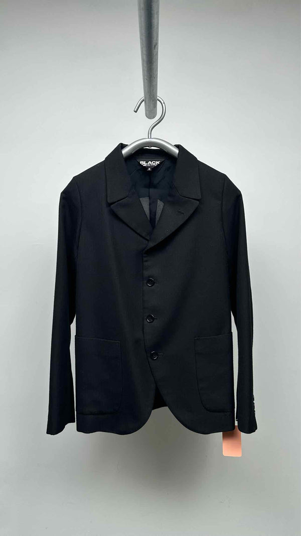 Black Comme Des GarÃ§ons Back Cut-out Jacket