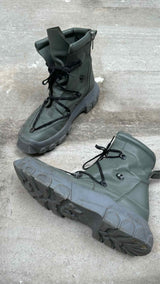 Rick Owens Pentagon Tractor Hiking Boots