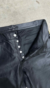 Helmut Lang Archive Side-line Leather Pants