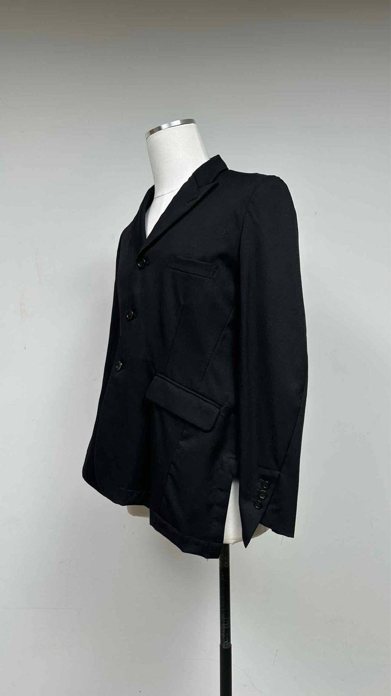 Black Comme Des Garçons Asymmetrical Suits