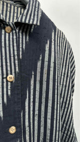 Issey Miyake N/S Stripe-jacquard Set-up