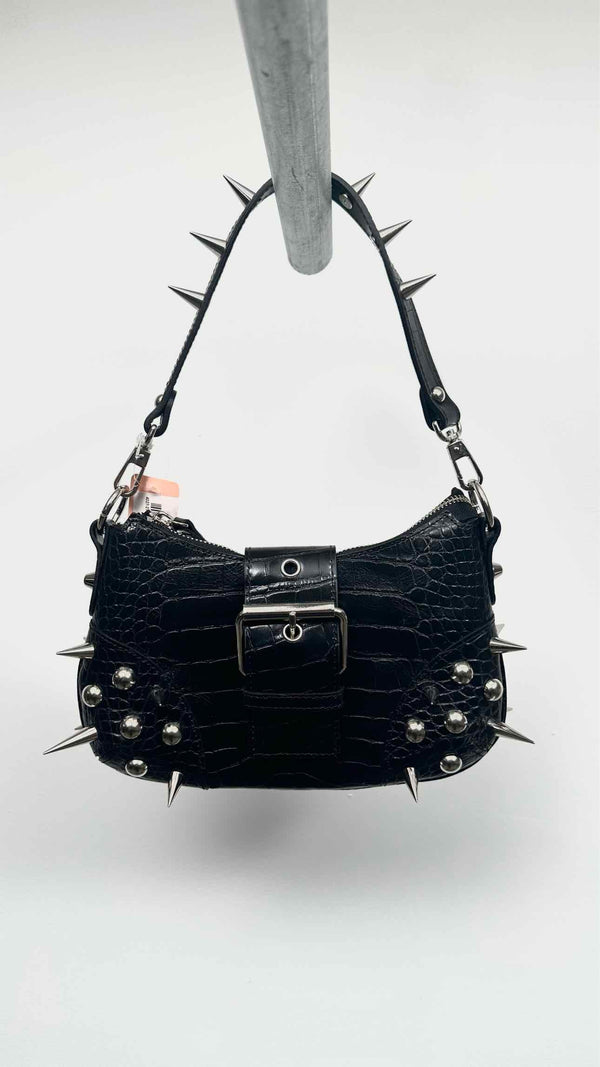 Junya Watanabe Spike Embossed-leather Hand Bag