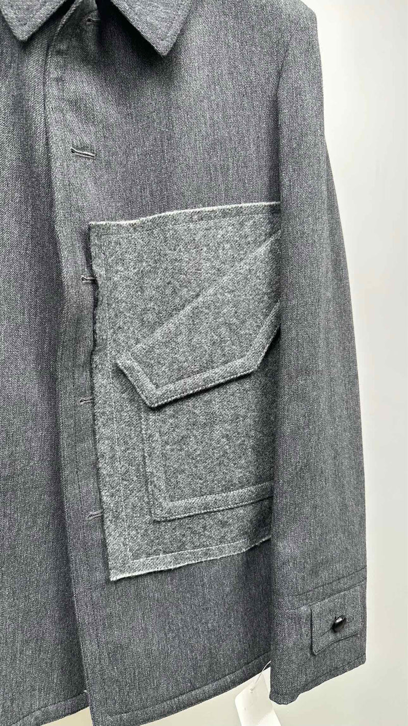 Margiela Wool Twill Kaban Jacket