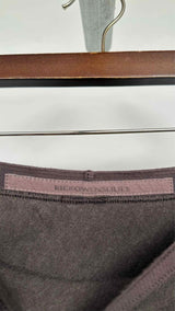 Rick Owens Lilies Wool Long Skirt