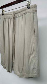 Rick Owens Drop-crotch Satin Easy Shorts