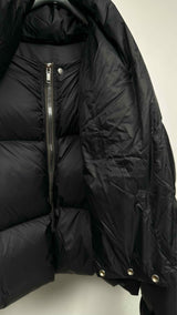 Rick Owens Flannel-neck Down Jacket