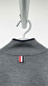 Thom Browne Half-zip High-neck Sweater