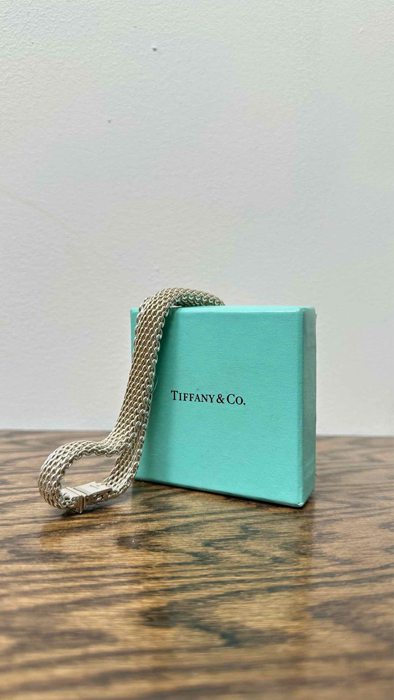 Tiffany&Co. Chain Somerset Mesh Collar Choker