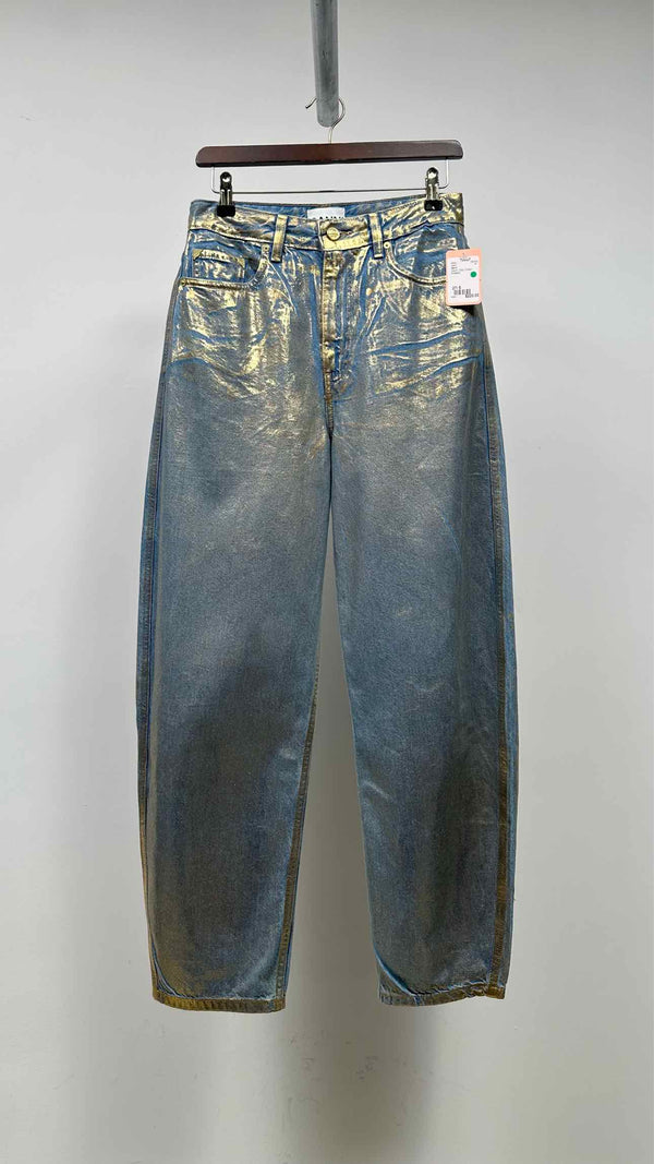 Ganni Spray-effect Boyfriend Jeans