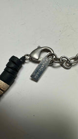 Balenciaga Beaded Logo Necklace