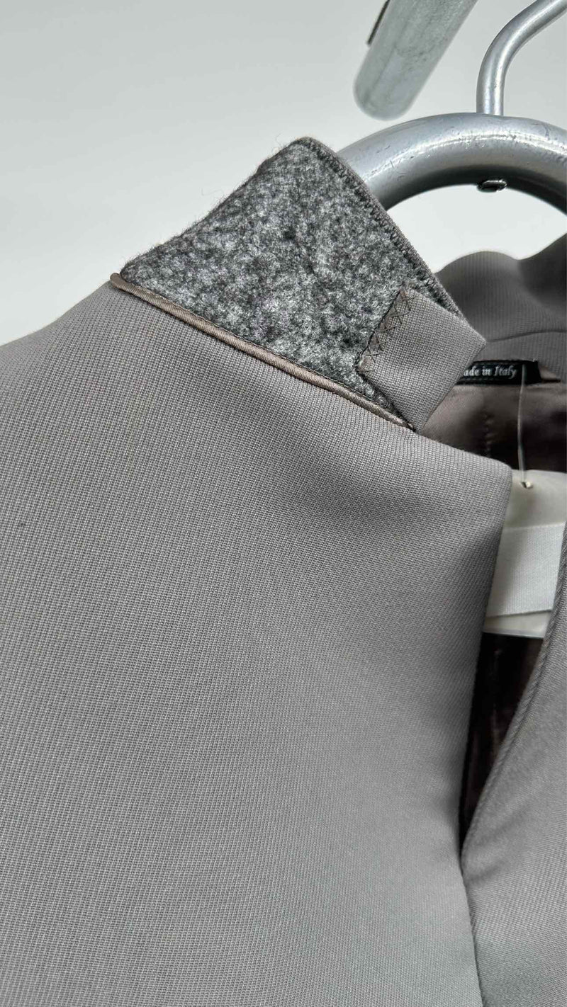 Margiela Stand Collar Oversized Jacket