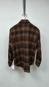 Evan Kinori Plaid Flannel Wool Shirt