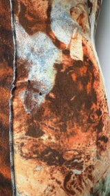 Jean Paul Gaultier Abstract Bacteria Mesh Maxi Dress