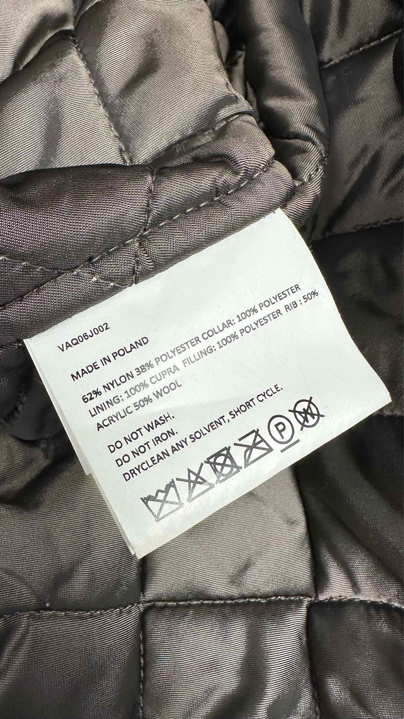 Vaquera Fur Hooded Quilted Lining Oversized MA1 Puffer Jacket