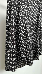Vivienne Westwood Red Label Cat Print Asymmetrical Skirt