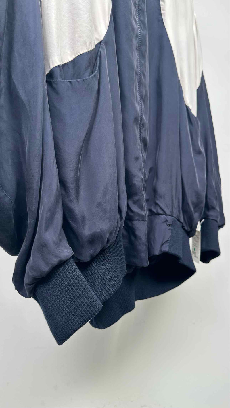 Henrik Vibskov Circle Satin Bomber Jacket