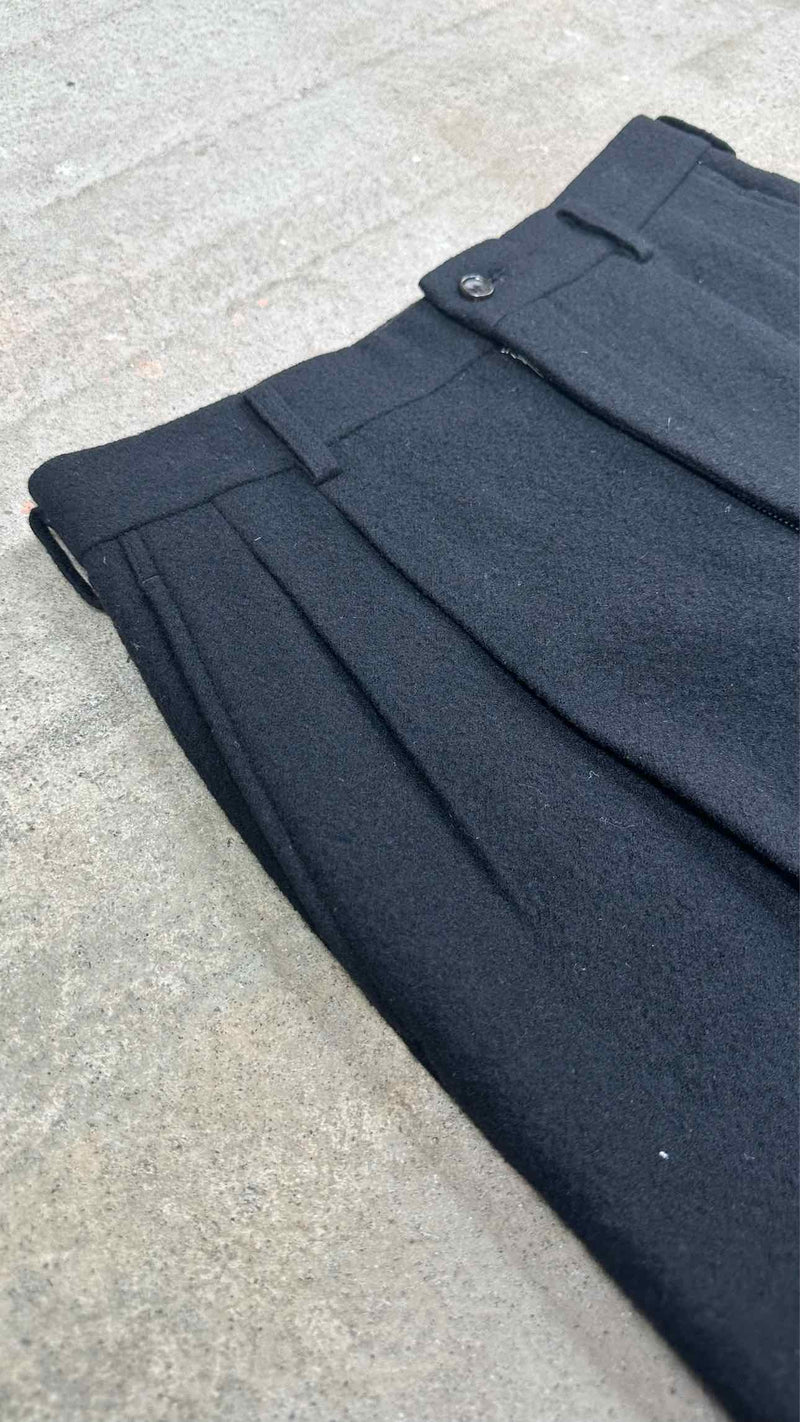 Comme Des Garçons Homme Wool Wide Pants