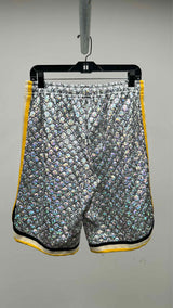 Gucci Laminated Sparkling GG Jersey Shorts