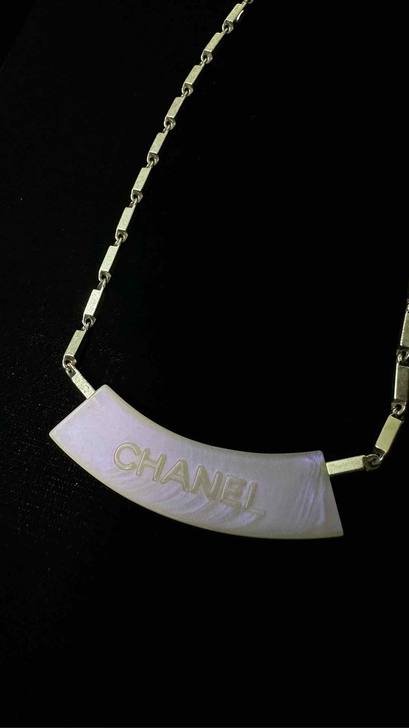 Chanel Plate Chain Choker
