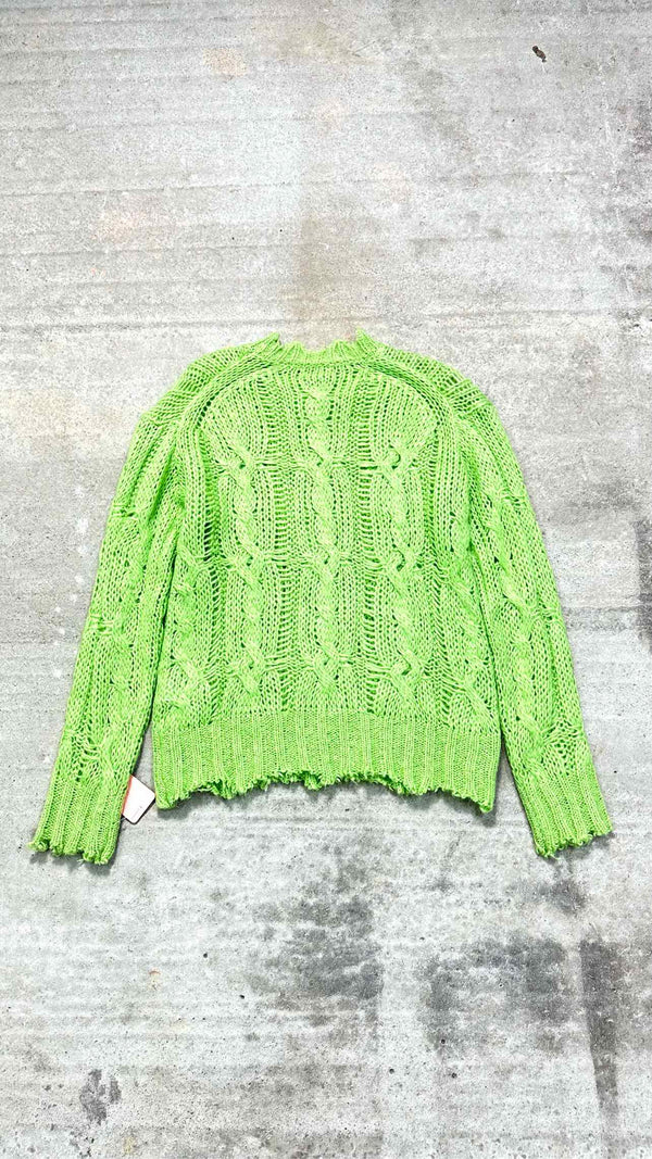 Acne Studios Oversized Mohair Cable Sweater