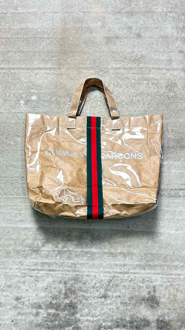 Gucci X Comme Des GarÃ§ons PVC Tote bag