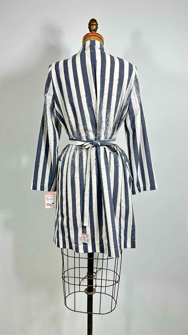 MM6 Stripe Printed Gown Coat