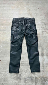 NOMENKLATURA Leather Cargo Pants