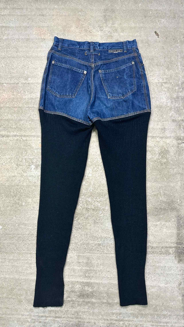 Jean Paul Gaultier Bottom Knit Jeans
